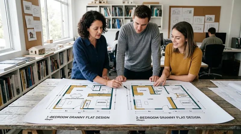 Granny Flat Design Ideas for Families and Investors: One-Bedroom vs Two-Bedroom