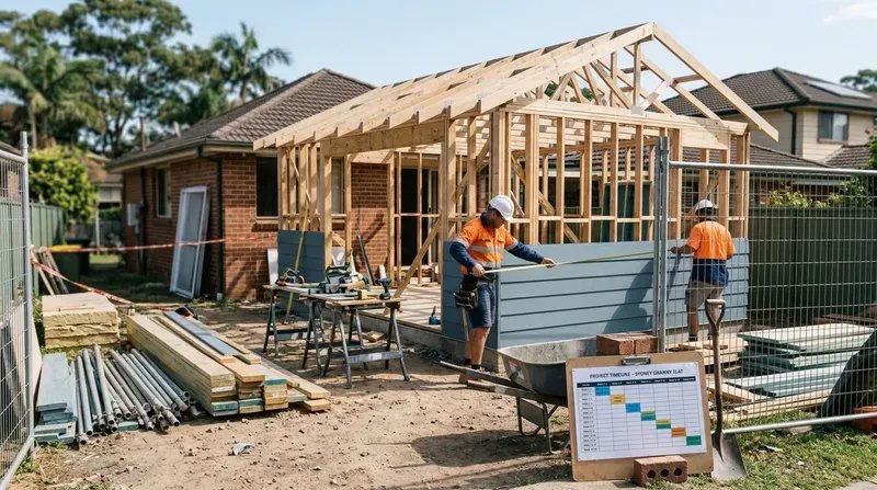 How Long Does a Granny Flat Take to Build in Sydney? A Typical Timeline