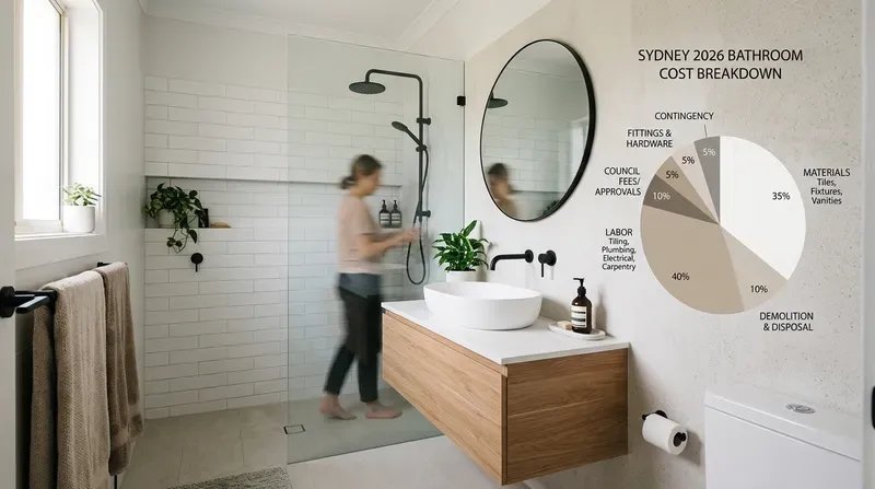How Much Does a Bathroom Renovation Cost in Sydney in 2026?