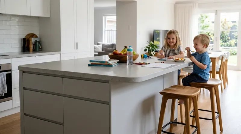 Best Layouts & Design Elements for a Family-Friendly Kitchen
