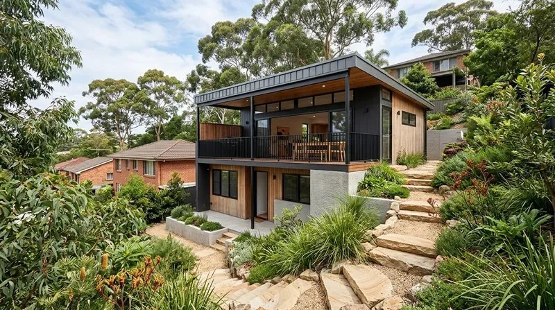 Layout Ideas for Narrow or Sloping Blocks